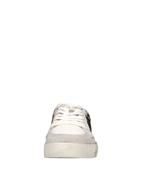 ASH | MOONLIGHT CALF SUEDE/KID SKIN LINUS/LEOPGRIGIO-BIANCO-NERO-SAND-MARRON